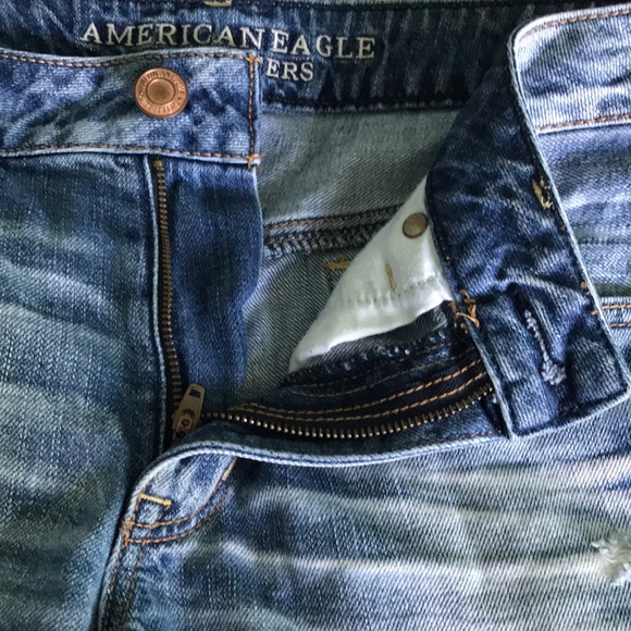 american eagle midi jean shorts - Picture 3 of 8